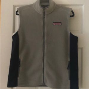 Vineyard vines fleece boys vest